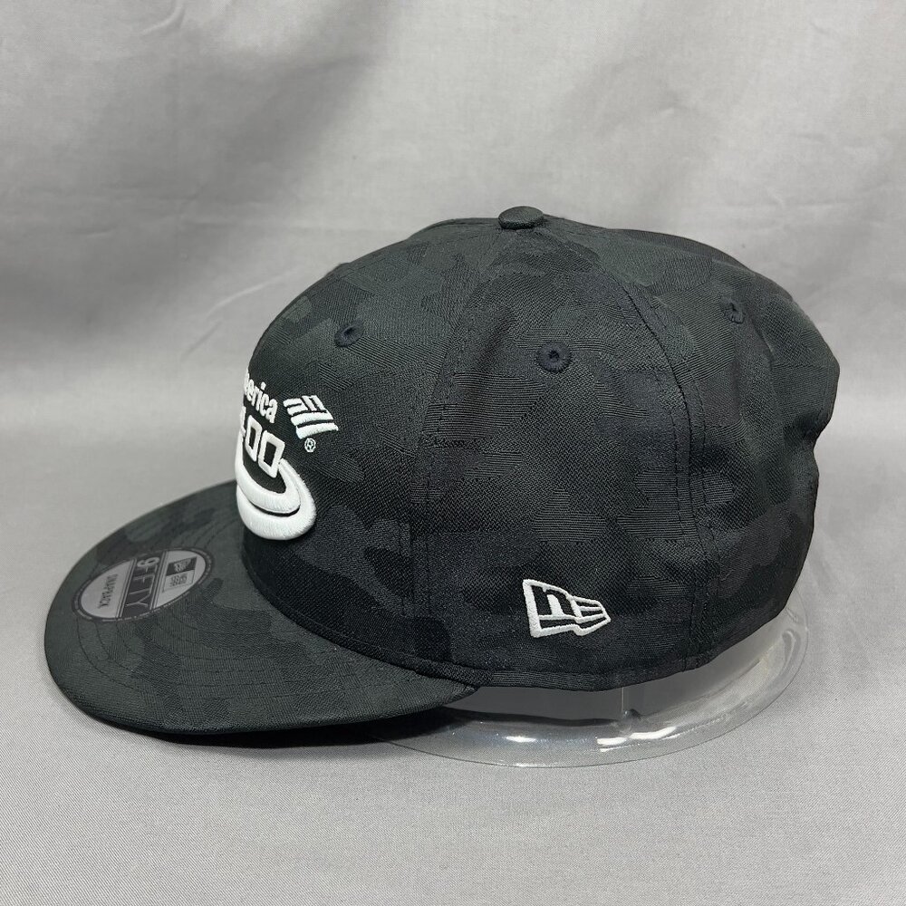 Bank Of America Roval 400 Nascar Snapback Hat Cap New Era 9fifty Black Camo Mens View 4